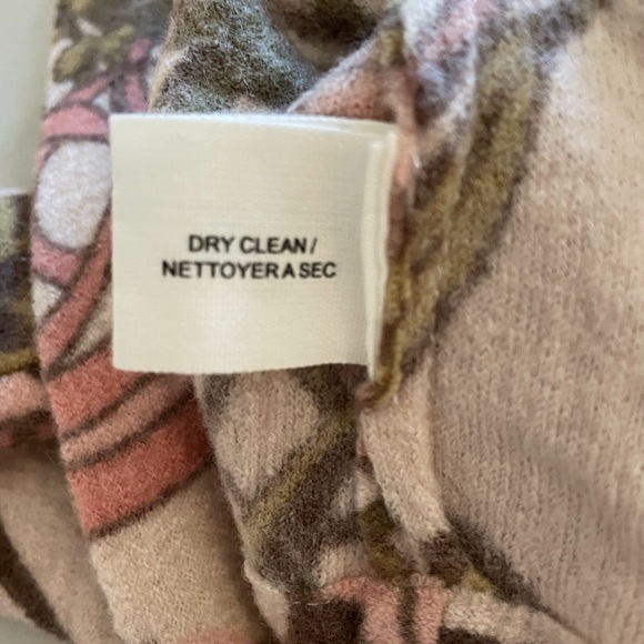 EUC Anthropologie Guinevere Merino Wool Long Sleeve Peplum Cardigan, Size M - Picture 5 of 9